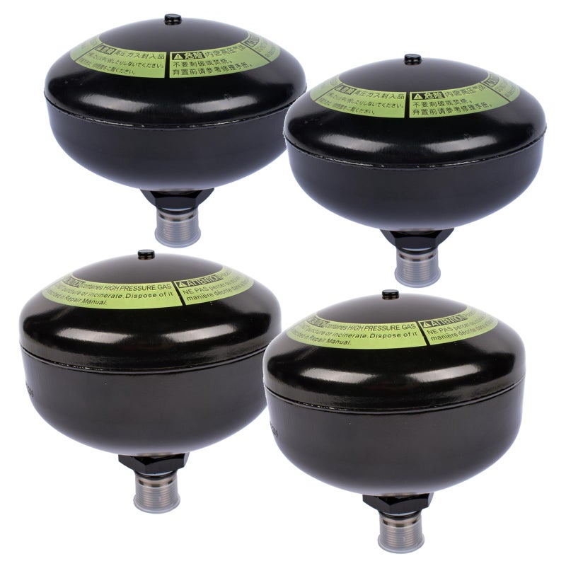 Flynsu Front & Rear Suspension Accumulator Replacement for For 1999-2007 Toyota Land Cruiser Lexus LX470 4.7L 2UZFE, UZJ100 Part# 49141-60010, 49151-60010 - Image 5