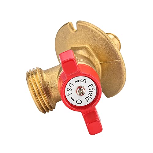 EFIELD Valve 1/4-Turn Sillcock Hose Bibb with Flange 1/2 in. Pex-a Expansion Inlet x 3/4 in. MHT Outlet, ASTM 1960 (1),(SILLCOCK005) - Image 5