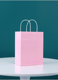 Cool Baby COOLBABY 12 PCS/Bag Medium Gift Bags Kraft Paper Bags with Handles for Party Favors (21 x 27 x 11cm,RS) 