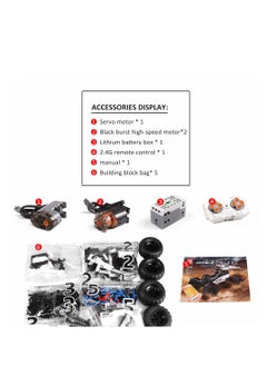 Y&D Off-Road Buggy Building Toy,APP Remote Control, Model Block The Mechanical Group Series For Extreme Offroad Vehicles,for Boys and Girls aged 8+,394 Pcs  - Image 3