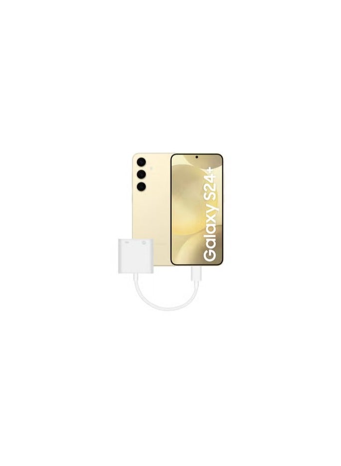 CATANES (For Samsung Galaxy S24 Plus) USB-C Camera Adapter Plug and Play 3.0 OTG Adapter with Charging Port Support Card Reader, USB Flash Drive, Keyboard and Mouse - Image 1