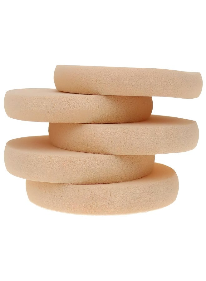 Bexter 25-Piece Soft Round Makeup Powder Puffs – Reusable Face & Foundation Blender Sponges for Wet or Dry Use - Image 5
