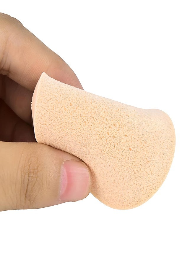 Bexter 25-Piece Soft Round Makeup Powder Puffs – Reusable Face & Foundation Blender Sponges for Wet or Dry Use - Image 2