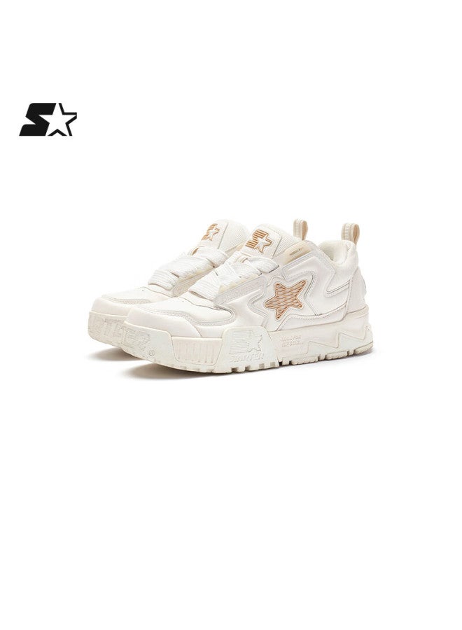 Starter Women's Winter Autumn Platform Sneakers White Casual Sports Shoes Men's Winter Puffy Shoes White Size 41 - Image 4