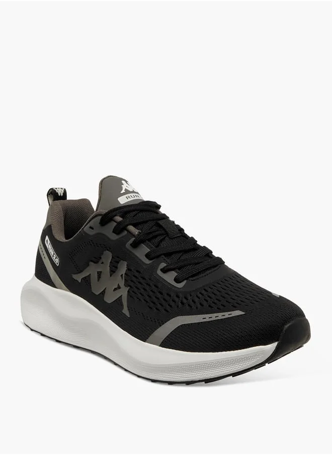 Kappa Men's Logo Detail Lace-Up Sports Shoes