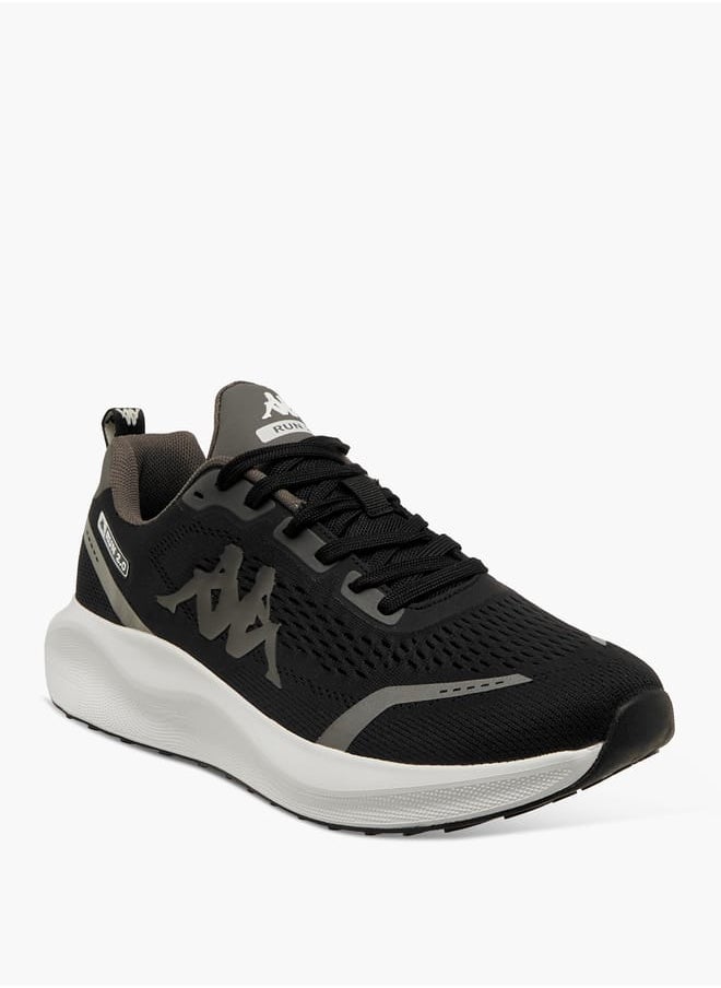 Kappa Men's Logo Detail Lace-Up Sports Shoes  - Image 2