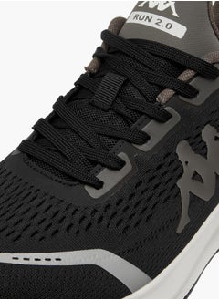 Kappa Men's Logo Detail Lace-Up Sports Shoes  - Image 4