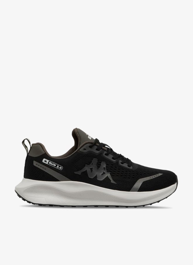 Kappa Men's Logo Detail Lace-Up Sports Shoes - Image 3