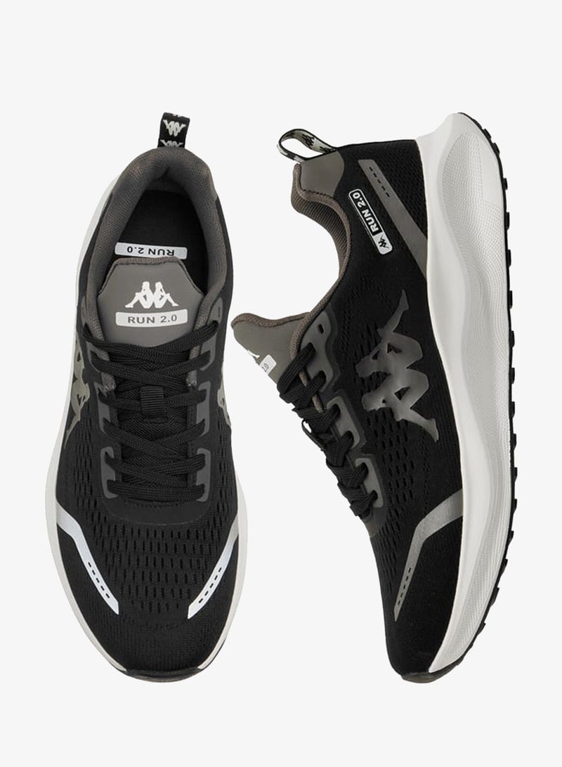 Kappa Men's Logo Detail Lace-Up Sports Shoes - Image 1