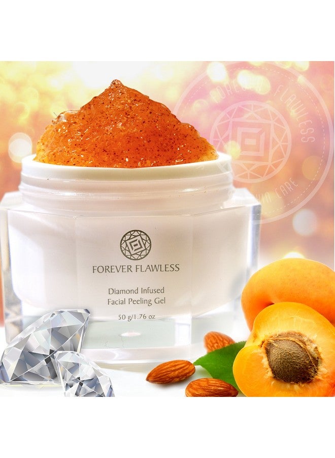 Forever Flawless Diamond Infused Facial Peeling Gel. New & Improved Formula for Best Exfoliation, Microdermabrasion, Purification & Detox for a Flawless, Glowing Skin. - Image 3