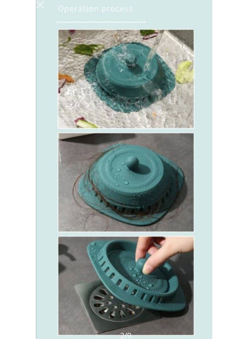 Silicone drain stopper