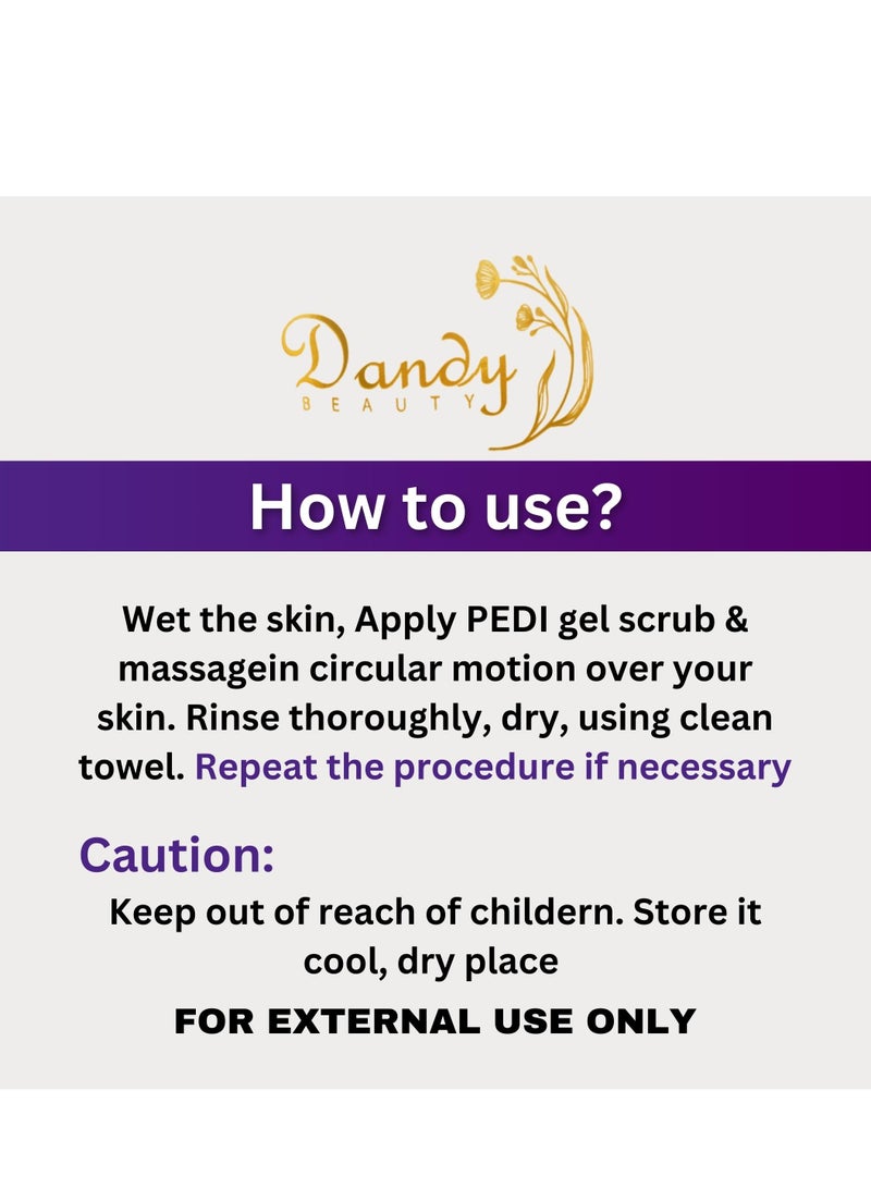 Dandy Beauty Body Scrub Lavender – 5kg Exfoliates and remove dead skin cells to visibly radiant smooth skin - Image 3