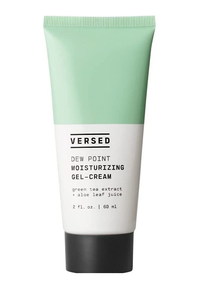 Versed - Dew Point Moisturizing Gel Cream 2 Fl. Face Moisturizer With Calming Green Tea  Hydrating Aloe Vera Cruelty Free Paraben Free and Vegan Choose Your Facial Treatment! Face Moisturizers - Image 1