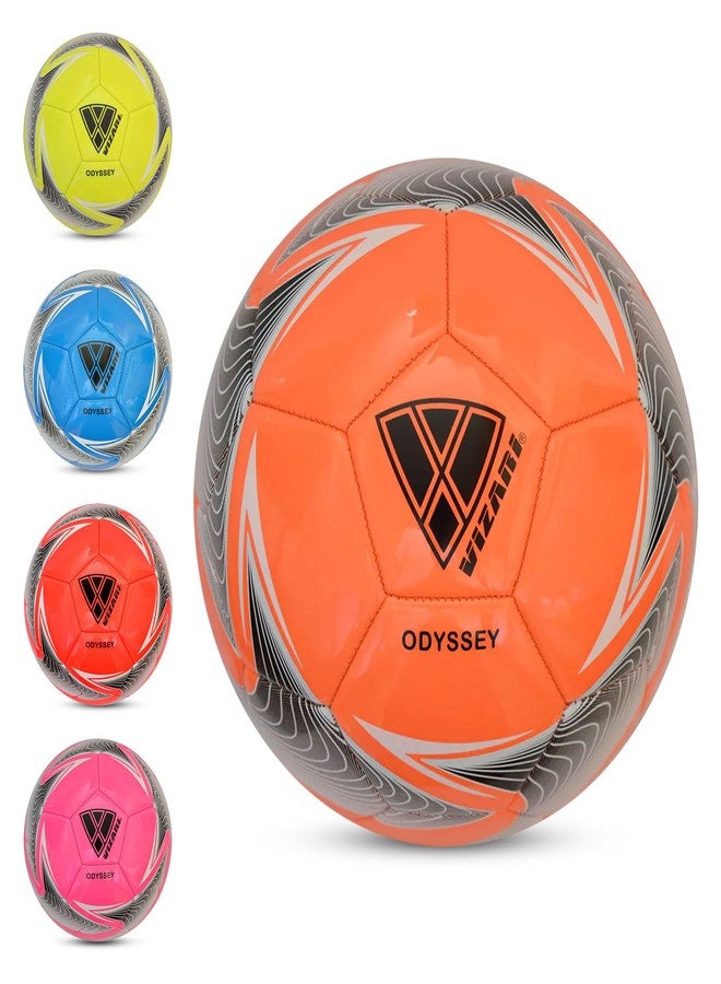Vizari Soccer Ball Size 3,4,5 for Youth, Adults | Soccer Ball for Practice & Match, Indoor & Outdoor for Boys, Girls, Kids (Pack of 1, 6, 12) - Image 1