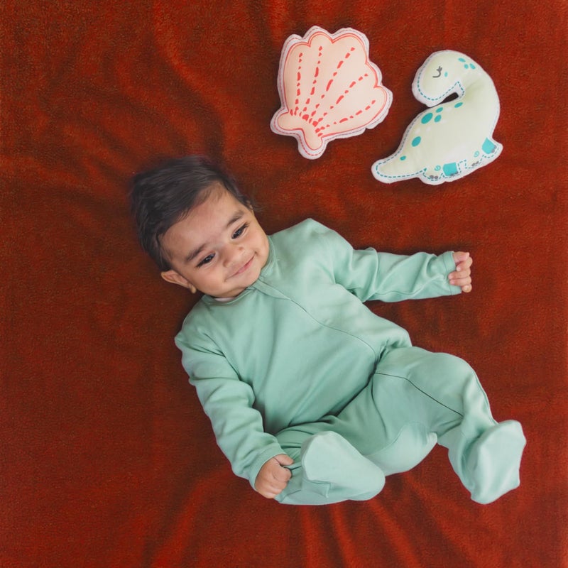 TIDY SLEEP Waterproof Baby Dry Sheet with Muslin Swaddle for New Born Red Small (Lamp) - Image 2