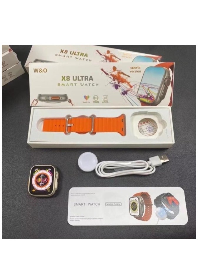 Generic - Smart Watch X8 Ultra - Orange - Image 1