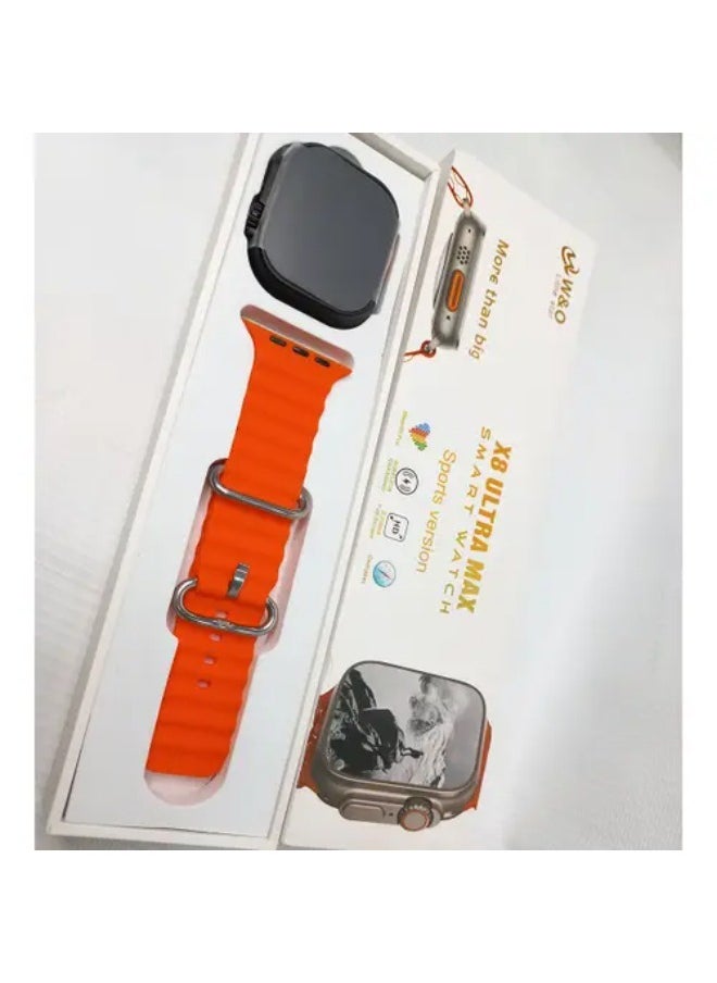 Generic - Smart Watch X8 Ultra - Orange - Image 1
