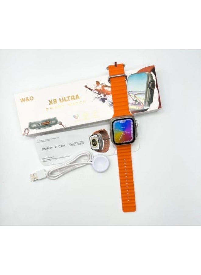 Generic - Smart Watch X8 Ultra - Orange - Image 1