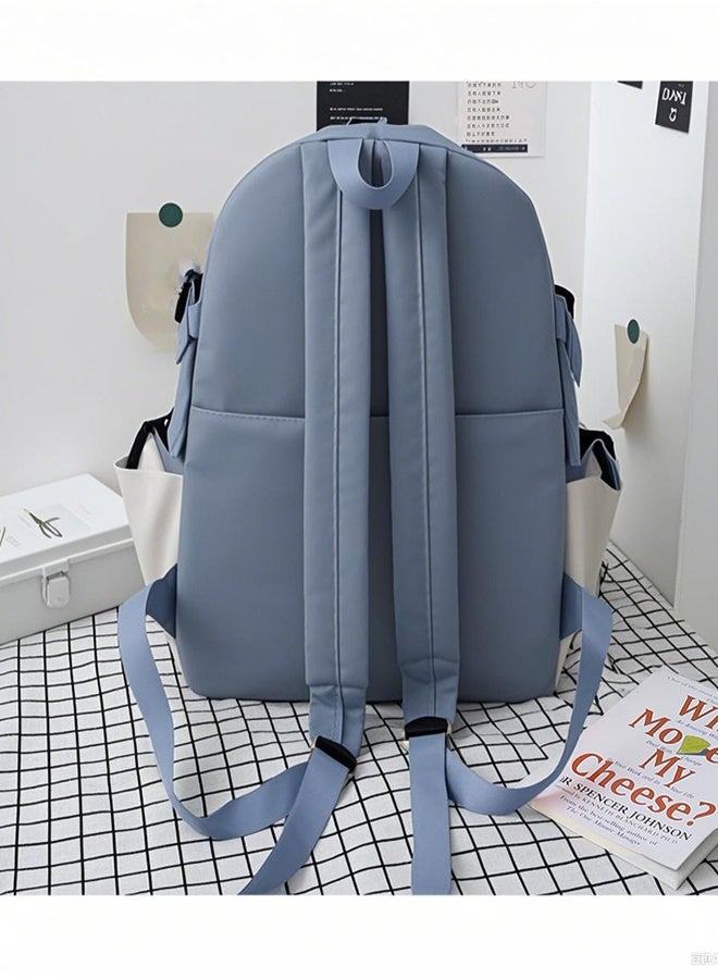 Vividorad 5-Piece School Bag Set, Student School Bags Set,Adult Backpack Set,Fashion School Bag Set,Shoulder, Backpack,Suitable For Travel, Dating, Shopping, School, Office, Outdoor Activities Or Leisure Life.  - Image 5