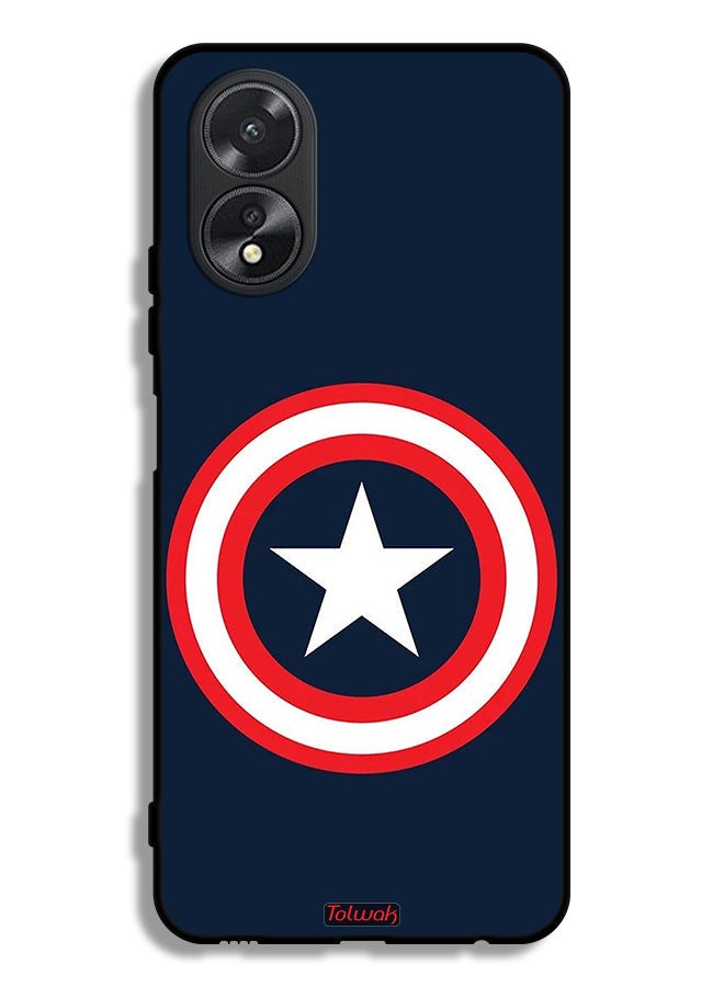 Tolwak Oppo A38 Protective Case Cover Captain America - Image 1