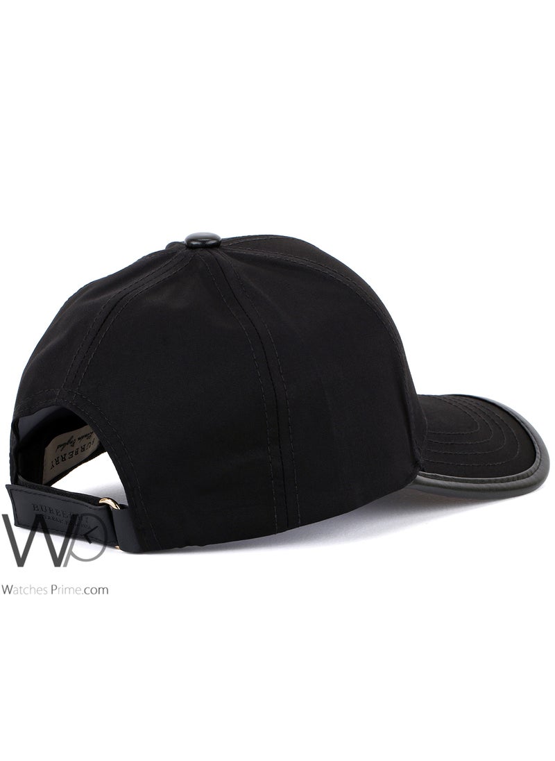 BURBERRY Burberry Baseball Cap Black Color Cotton Hat For Men  - Image 2