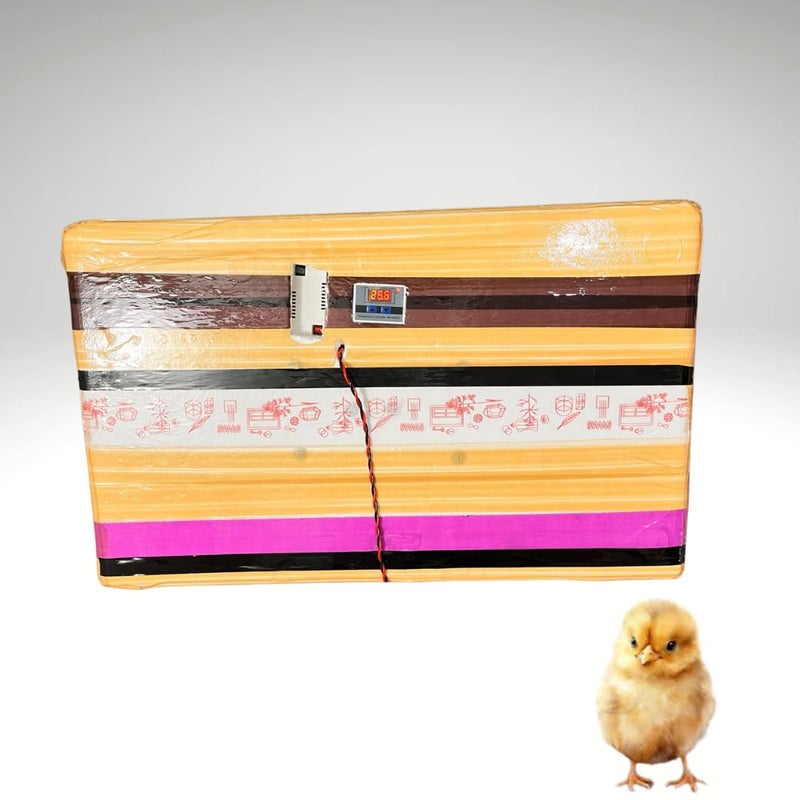 HUMBE&CO - Save Trees, Save Earth HUMBE&CO 100 بيضة حاضنة بيض شبه أوتوماتيكية لجودة الفقس جسم EPS ثيرموكول مع 1.5 مغذي و 1.5 لتر شارب مجموع 2 قطع مجانية - Image 2