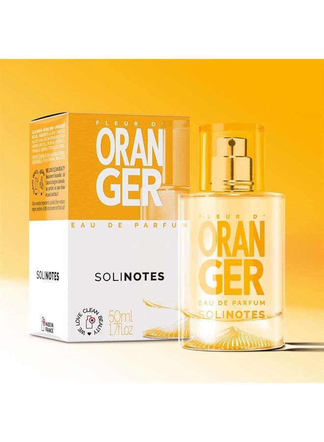 Solinotes Paris SOLINOTES Orange Blossom Perfume for Women - Eau De Parfum | Delicate Floral and Soothing Scent - Made in France - Vegan - 1.7 fl.oz - Image 2