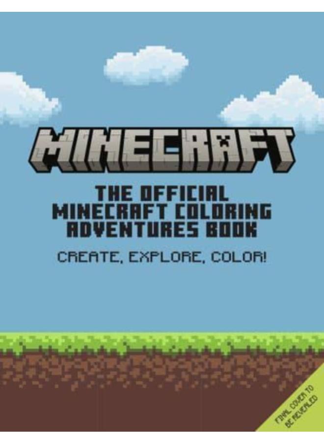 The Official Minecraft Colouring Adventures Book