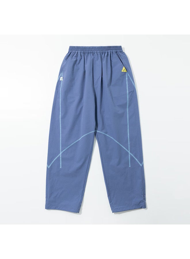 Mipo Lightweight Quick-dry 26 Spring New Kids Striped Long Pants Sweat-wicking Breathable Purple 140cm - Image 3