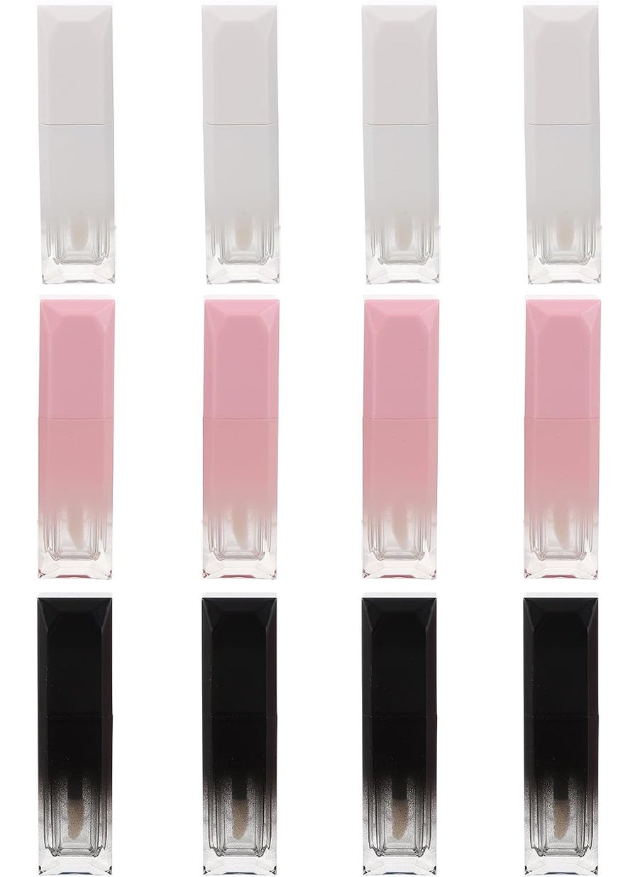 minkissy - minkissy Empty Lip Gloss Tubes Containers Bulk Lipgloss containers Empty Refillable Lip Balm Bottles for DIY Travel Split Makeup Travel 5 ML 3 Colors - Image 1
