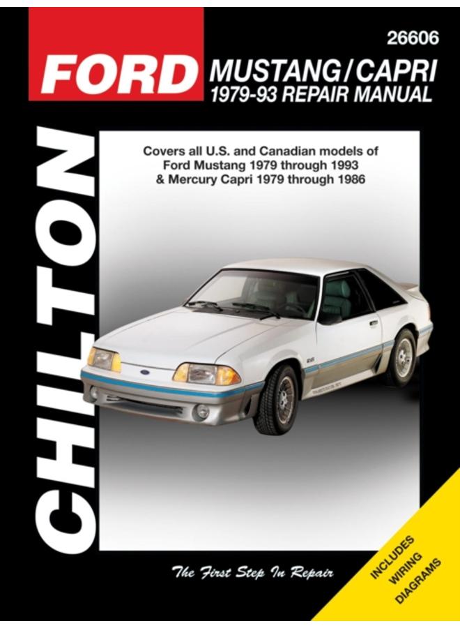 Ford Mustang 79-93 & Mercury Capri 79-86 (Chilton) 