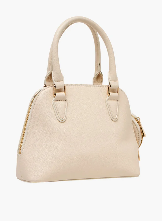 Flora Bella By Shoexpress Solid Tote Bag with Double Handle and Detachable Coin Pouch