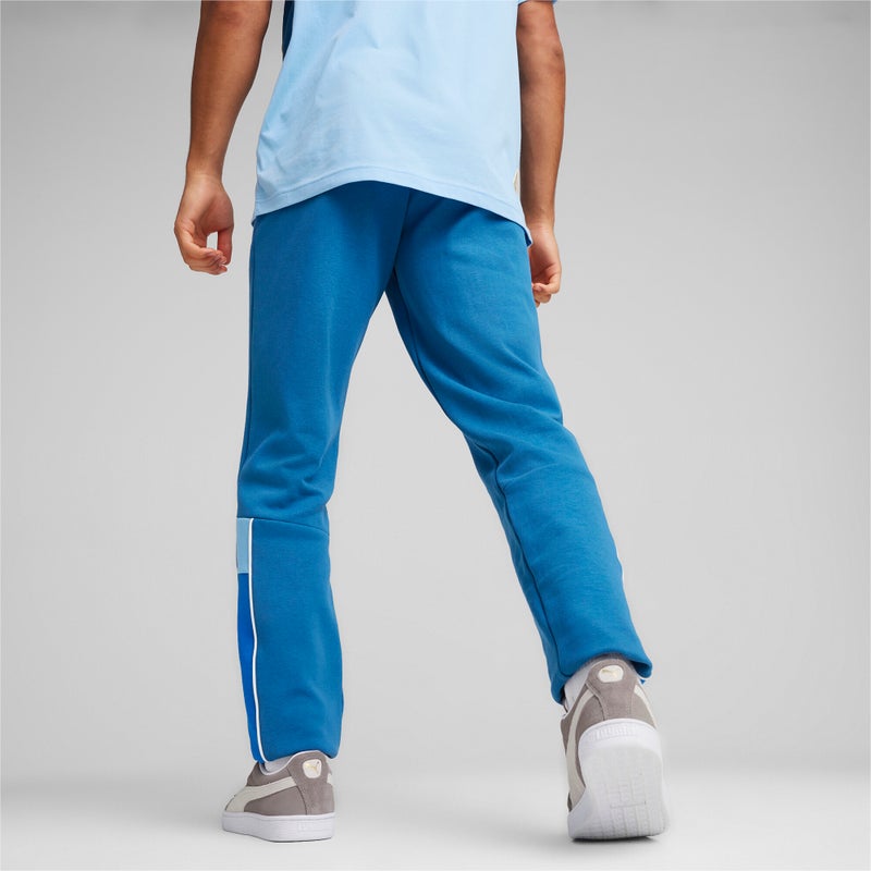 PUMA Manchester City FtblArchive Mens Blue Track Pants - Image 2
