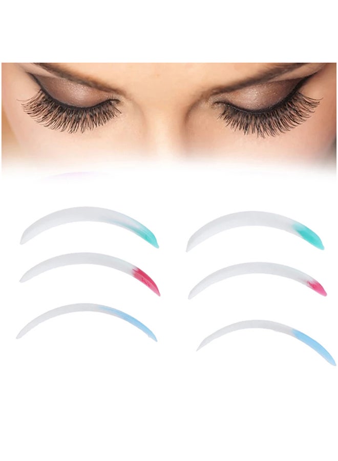 12-Pieces Eyelash Perming Curler Perm Pad Reusable Eyelash Perm Silicone Pads, Lift Rods Makeup Beauty Tool - GJD16