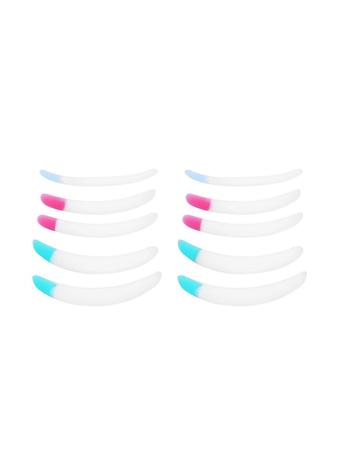 12-Pieces Eyelash Perming Curler Perm Pad Reusable Eyelash Perm Silicone Pads, Lift Rods Makeup Beauty Tool - GJD16
