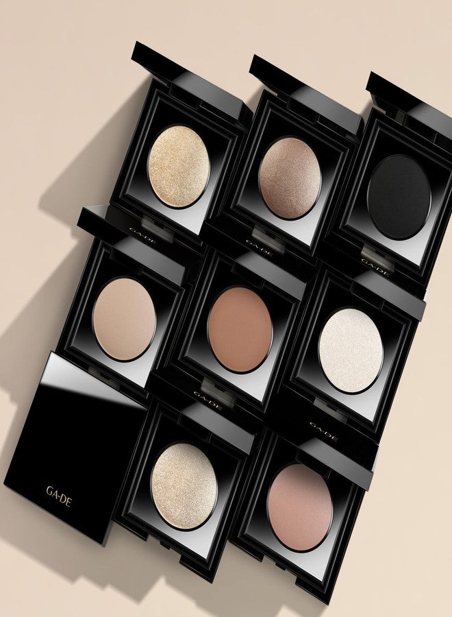 جي أيه-دي إي ظلال عيون GA-DE Velveteen Metallic أحادية اللون، 221 - غنية باللؤلؤ، مكياج عيون لامع - ناعمة كالحرير، ذات صبغة كثيفة، سهلة الدمج - 0.105 أونصة - Image 2