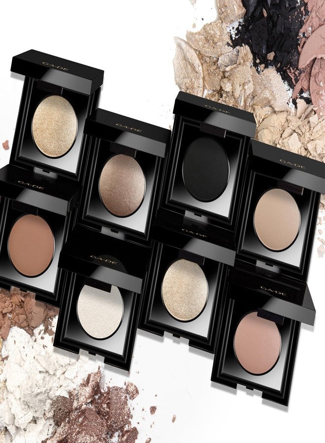 جي أيه-دي إي ظلال عيون GA-DE Velveteen Metallic أحادية اللون، 221 - غنية باللؤلؤ، مكياج عيون لامع - ناعمة كالحرير، ذات صبغة كثيفة، سهلة الدمج - 0.105 أونصة - Image 4