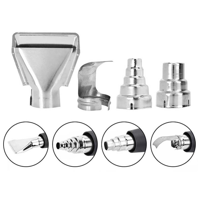 Stainless Steel Heat Air Nozzles Kit 4 Piece Set For Industrial Shrink Wrap Artworks - Image 4