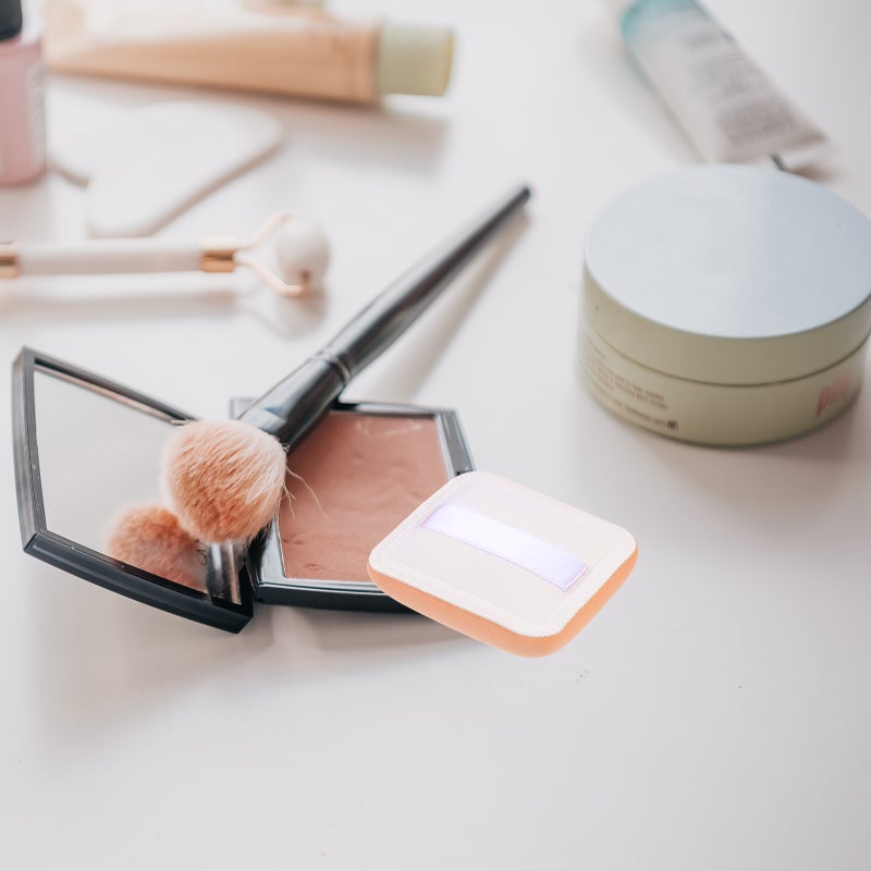 4Pcs Makeup Practical Powder Puff Face Powder for Home Travel - Image 4