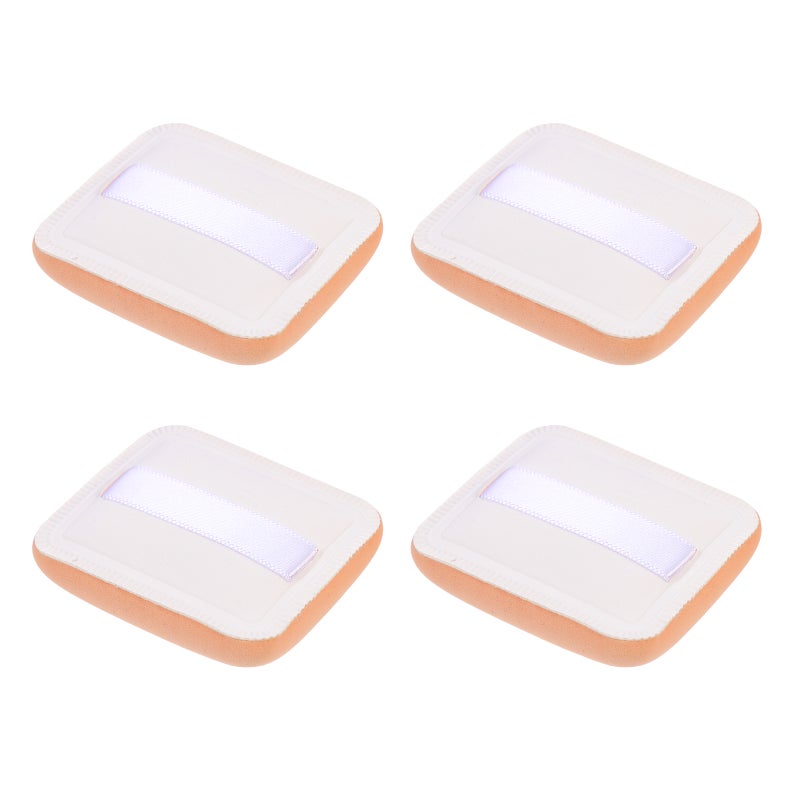 4Pcs Makeup Practical Powder Puff Face Powder for Home Travel - Image 1