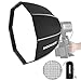 Neewer Neewer NEEWER 20"/50cm Octagonal Softbox with NEEWER Mount, Quick Folding Quick Set Up Octabox Softbox with Light - Image 2
