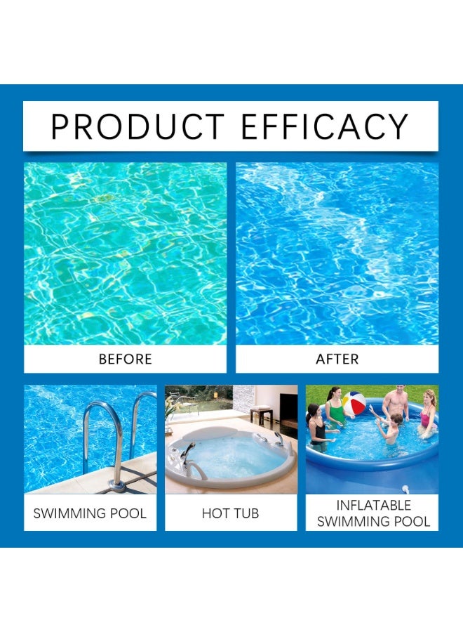 HOZONEX Pool Clarifier - Ultimate Clarity Booster for Crystal Clear Water, Fast Acting & Long Lasting, Reduces Cloudiness, Enhances Filter Performance, Safe for All Pools, 100ml - Image 4