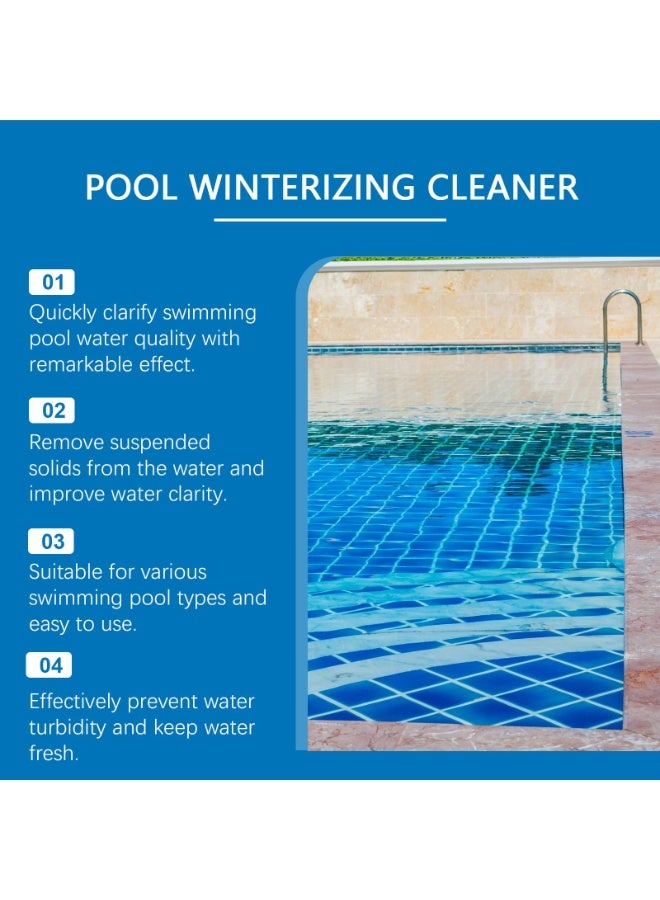 HOZONEX Pool Clarifier - Ultimate Clarity Booster for Crystal Clear Water, Fast Acting & Long Lasting, Reduces Cloudiness, Enhances Filter Performance, Safe for All Pools, 100ml - Image 3