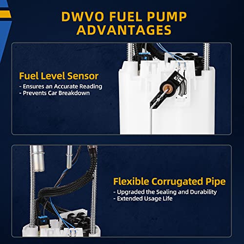 DWVO Fuel Pump Compatible with 2004-2007 Chevy Tahoe GMC Yukon Cadillac Escalade 4.8L 5.3L 6.0L 6.2L (with gasoline engines ONLY) - Image 5