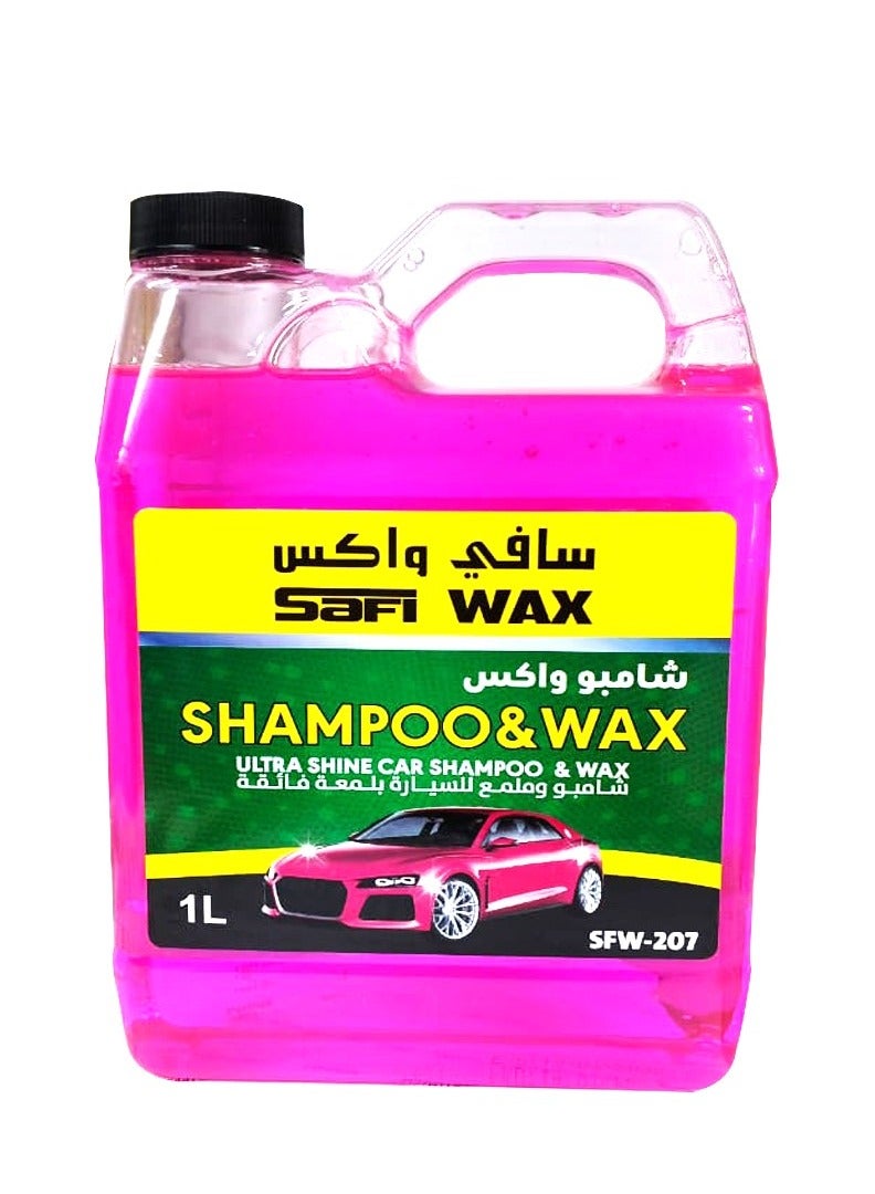 Safi WAX 1-L Car wash shampoo with long lasting shine - Image 1