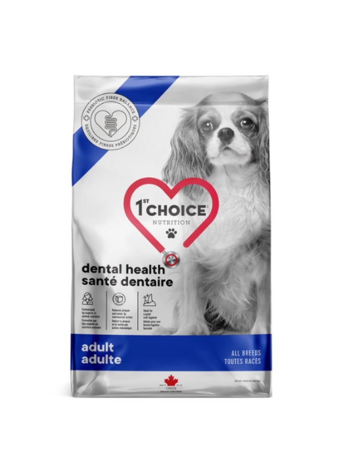 1st Choice Dental Health All Breeds Chicken Formula For Adult Dry Dog Food 12kg - Image 1