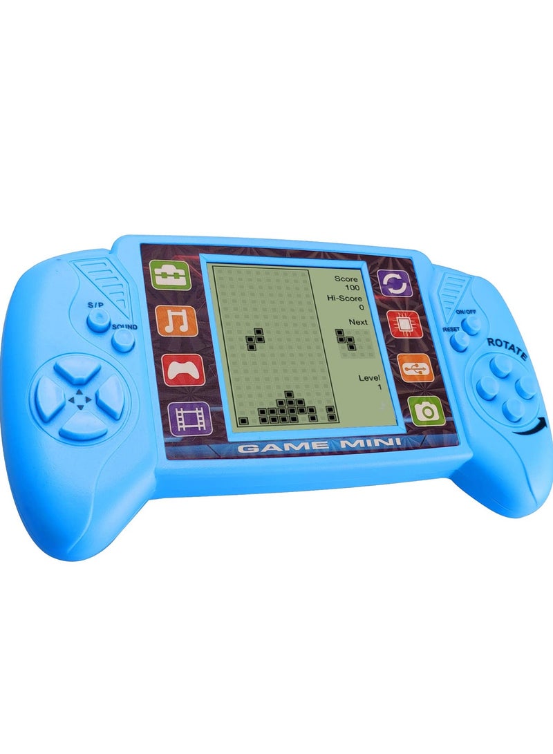 Brick Game Console, Built in 23 Puzzle Games,3.5in LCD Mini Portable Player,Classic Brick, Tank, Breaker, Racing  - Image 1