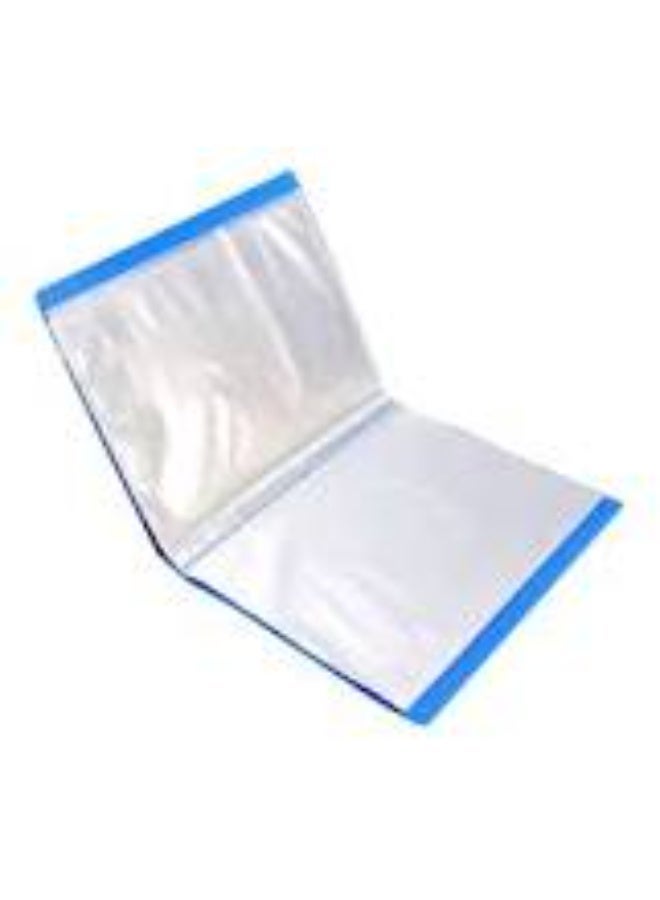 A4 Clear Multi-Hole Punched Pockets, Transparent Sleeves, 100 Pack - Image 2
