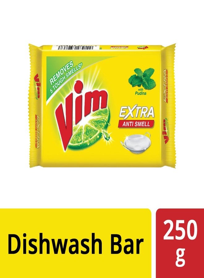 Vim Dishwash Anti Smell Bar Pudina 250 g - Image 2