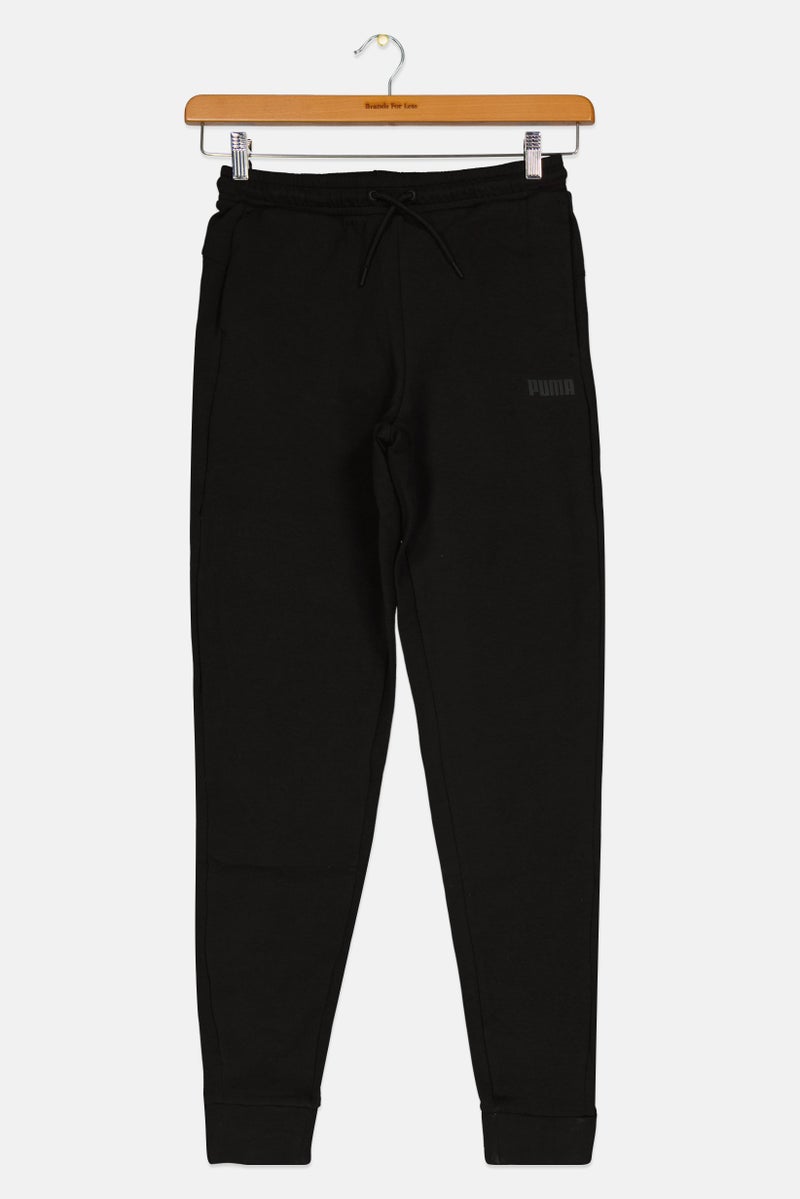 Kids Boy Sportswear Fit Training Sweatpants, Black